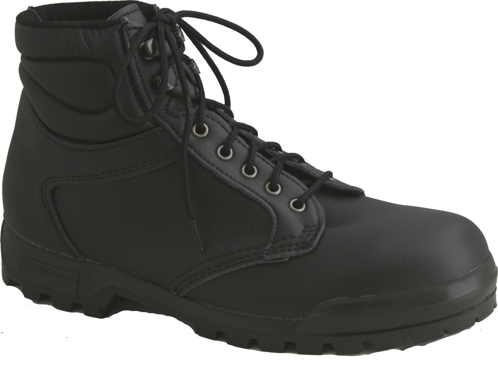 timberland black steel toe cap boots