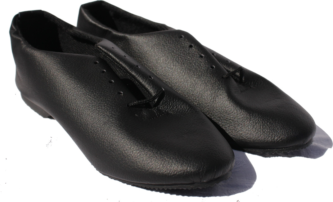 Ladies Vegan Jazz Shoes - Black