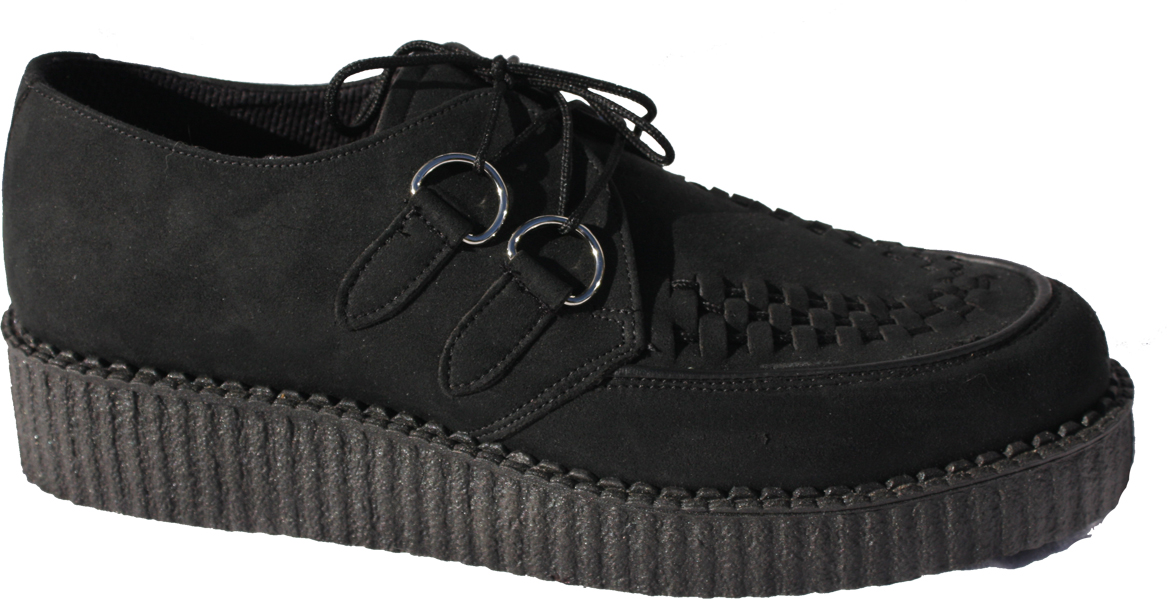 Vegan Suede Creeper, Brothel Vegan Creeper, Made in UK